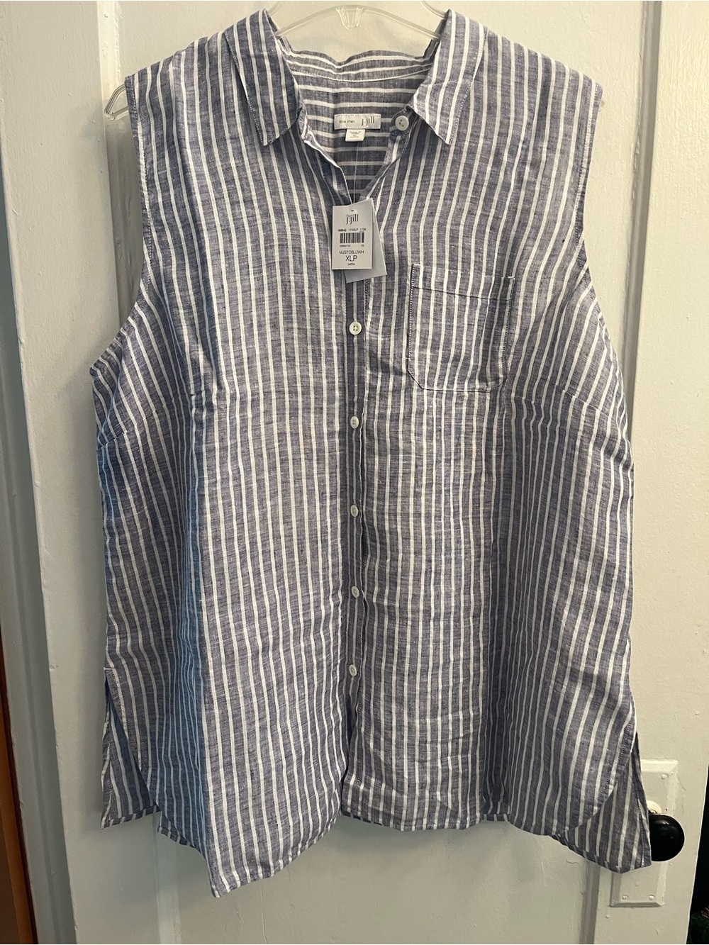J. Jill Linen Sleeveless Top